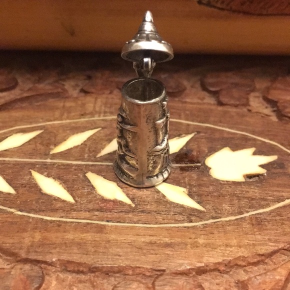 Vintage Sterling silver beer stein charm - Picture 5 of 7